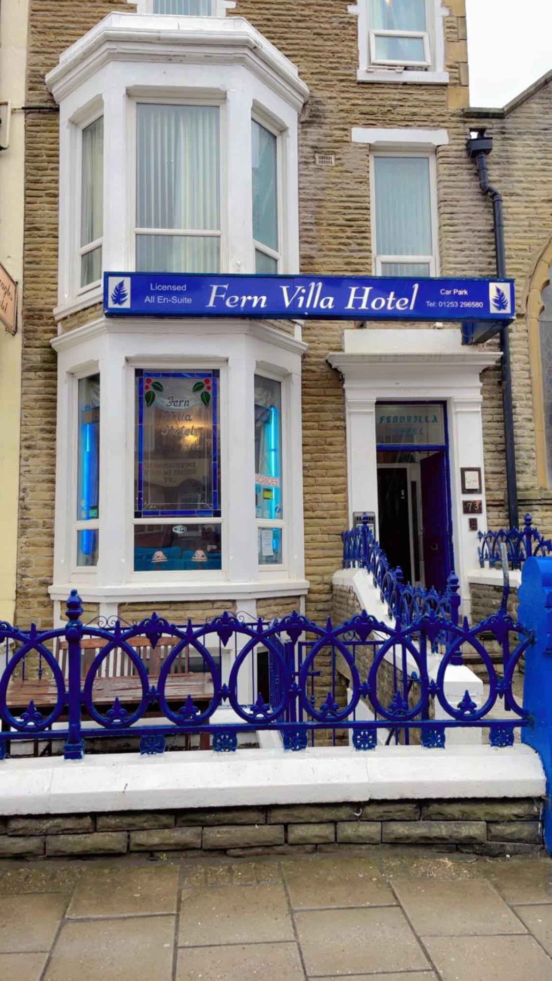 Fern Villa Hotel - Albert Road Blackpool Eksteriør bilde