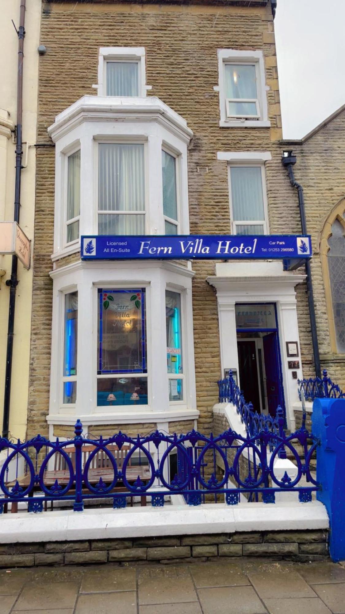 Fern Villa Hotel - Albert Road Blackpool Eksteriør bilde